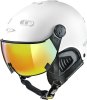 CP Ski CARACHILLO Helmet white soft touch / Visor Nr.27 L