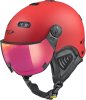 CP Ski CARACHILLO Helmet red soft touch / Visor Nr.28 XL