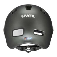uvex rush visor dark silver mat 58-61 unisex
