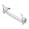 THULE Achsset komplett (Axle Assembly) CROSS double, LITE double