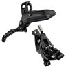 SRAM Level Silver Stealth Aluminum, 4-KolbenRear 2000mm, Black, C1