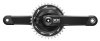 SRAM Powermeter XXSL Eagle T-Type 34Z 175mmQ174 CL55 DUB MTB Wide Carbon, Black
