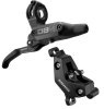 SRAM DB4 Alu Front4-Kolben, Diffusion Black Ano A1