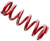 ROCKSHOX Coil Spring, Metric, Electric Red 151mmSpring Travel (57.5-65mm) 600 LB