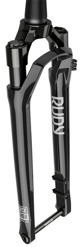 ROCKSHOX RUDY Ultimate Race Day Crown 700c 12x10030mm Gloss Black 45offset Tpr SoloAir A1