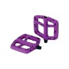 BBB Flatpedal Decoder Composite matt purple101 x 115mm, 22 Pins pro Pedal, M3