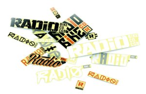 RADIO RADIO STICKER PACK, 15 STICKERS