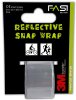 Fasi Snap Wrap Reflektorband 30 mm weiss 