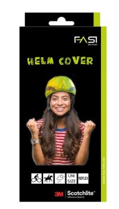 FASI Helm Cover unisex neongelb