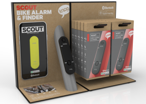 Knog Scout Bike Alarm & Finder Box à 20 Stück incl. Display digital 