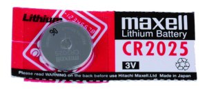 Batterie CR2025 Lithium Knopf 3V 
