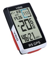 VDO Computer R5 GPS Sensor-Set schwarz/weiss 