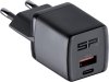 SP Connect USB-Ladegerät Wall Charger 30W USB-A/USB-C schwarz 