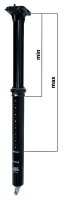 FOX Sattelstütze Transfer SL absenkbar FS Ø31.6 mm 125mm Drop intern schwarz 
