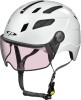 CP Bike CHIMAYO+ Urban Helmet visor vario white shiny S