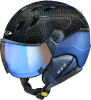 CP Ski CORAO+ Carbon Helmet blue carbon shiny/blue soft touch / Visor Nr.26 S