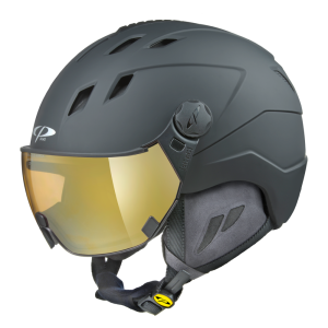 CP Ski CORAO+ Helmet black soft touch / Visor Nr.30 XL