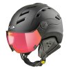 CP Ski CAMURAI Helmet black soft touch/black soft touch / Visor Nr.28 S