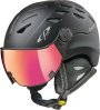 CP Ski CUMA Helmet black soft touch/black soft touch / Visor Nr.28 L
