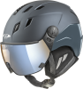 CP Ski CORAO+ Helmet steel blue soft touch/steel blue shiny / Visor Nr.26 L