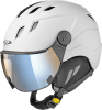 CP Ski CORAO+ Helmet platin soft touch / Visor Nr.26 L