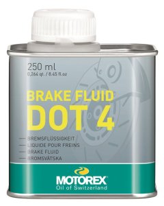 Motorex Brake Fluid DOT 4 Bremsflüssigkeit Flasche 250 ml
