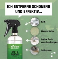 Bio-Chem Bad- und Sanitärreiniger 750 ml mit Sprühkopf 