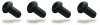 Bosch ABS Schraubenset Gehäuse vorne BAS100 4 Stück M4x7.5mm schwarz 