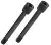 Bosch Befestigungsschraubensatz Antrieb schmal BDU31YY / BDU34YY / BDU38YY 2 Stück M8x1x68.7 schwarz 
