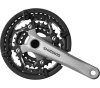 Shimano Kettenradgarnitur LX FC-T551 170 mm 48X36X26 Hosenschutz silber 