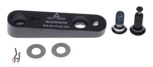 Shimano Adapter SM-MAR160 Flatmount 140 mm>160mm mit Schrauben/Draht hinten Box