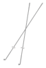 Shimano Speiche WH-MT620-TL-27.5 273 mm Vorderrad 