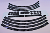 Race Face Decal Kit Next SL 26/ARC & AR 25-27 one size grey