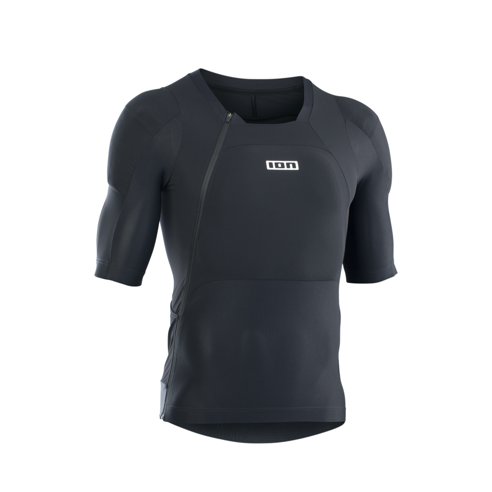 ION Bike MTB Protektoren-Shirt Kurzarm Unisex 900 black S